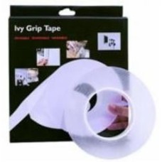 Клейкая лента многоразовая (нано скотч) Ivy Grip прозрачная 1 м