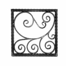 Секция ограждения Artdeco 15.218 600х600х40х25/12 мм вальц