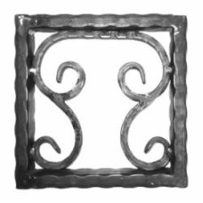 Секция ограждения Artdeco 15.219 300х300х40х25/12 мм вальц