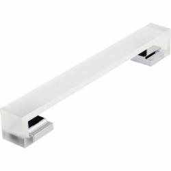 Мебельная ручка скоба Poliplast 160 мм 0037BVTSCL прозрачный