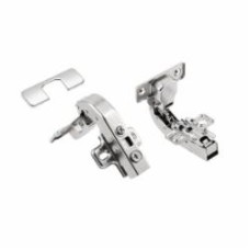 Петля угловая GTV 97° CLIP ON c доводчиком ZM-HCKT90-BE-S