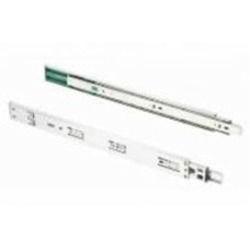 Направляющая шариковая GTV PK-L-H45-450-B полный выдвижение с доводчиком Versalite Plus+ 450x45 мм