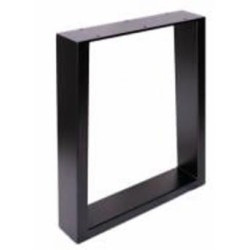 Опора для барной стойки DC 400x350 мм прямоугольная черная Loft 2 шт.