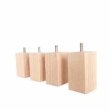 Ножка для комода MAYWOOD деревянная квадратная М8/22 60х60х150 2шт.