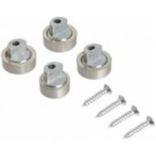 Держатель для зеркала MDF 601 small матовый хром 4 шт DC