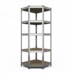 Стеллаж металлический Меткас Бюджет 1800x900x450 мм оцинкованный МДФ полки 5 шт. цинк Стеллаж металлический Меткас Бюджет 1800x900x450 мм оцинкованный МДФ полки 5 шт. цинк