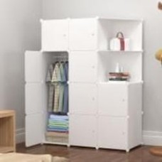 Шкаф складной пластиковый сubes storage 1460х1100х470 мм белый