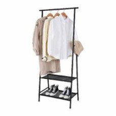 Держатель для одежды Fabrika FK0208 CONVER 2 полки черный