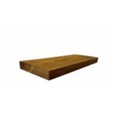 Полка MAYWOOD деревянная скрытого монтажа американский орех 400x165x30