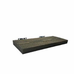 Полка MAYWOOD скрытого монтажа 600x165x30 серый