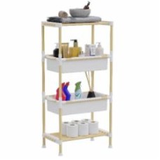 Этажерка Eurogold 280х490х925 мм бежевый (S-50 W)