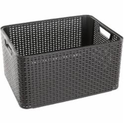 Корзина для хранения Curver Style L коричневый 230x326x436 мм