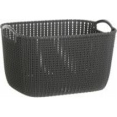 Корзина для хранения пластиковая Curver 226165 Knit L прямоугольный коричневый 230x300x400 мм