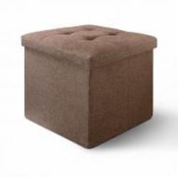 Ящик-пуф MVM TH-03 BROWN 380x380x380 мм