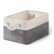 Ящик для хранения MVM TH-10 S GRAY/WHITE 130x200x300 мм