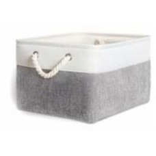 Ящик для хранения MVM TH-10 L GRAY/WHITE 210x300x400 мм
