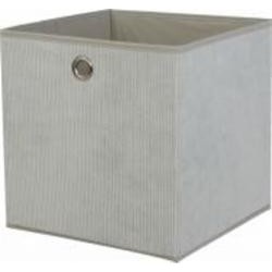 Короб для хранения LUNA HOME Comfort с люверсой светло-серый 270x270x270 мм