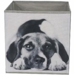 Ящик складной LUNA HOME CN240410-1 разноцветный Dog 280x270x270 мм