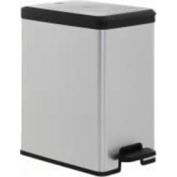 Контейнер для мусора Curver Slim Bin 25 л серебряный 213300