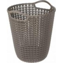 Корзина для бумаги Curver Knit коричневый 7 л коричневый