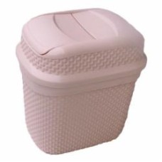 Контейнер для мусора Ucsan Plastik DROP 4 л розовый 131005.1