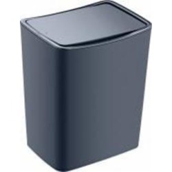 Ведро для мусора TURAN PLASTIK Touch 125х175х213 мм 4 л антрацит TRN-182-04-EP