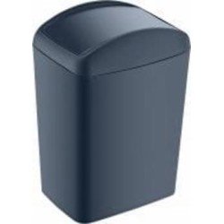 Ведро для мусора TURAN PLASTIK Soft 160х225х320 мм 10 л антрацит TRN-188-04-EP