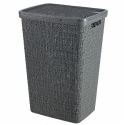Корзина для хранения пластиковая Curver 245975 Jute 58 л темно-серый 600x430x340 мм