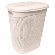 Корзина для белья Ucsan Plastik DROP 96,19 л кремовый