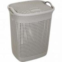 Корзина для белья RIO Knit 439х357х583 мм 65 л кремовый