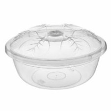 Миска с крышкой Asude Plastic 34,5 x 34,5 x 17 см