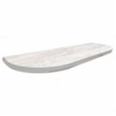 Полка DC радиусная R 600x200x16 аляска