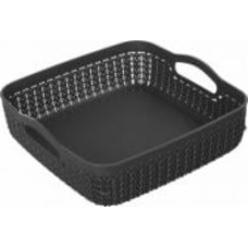 Органайзер пластиковая Curver 234671 Knit квадратний темно-коричневый 70x230x230 мм