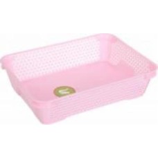 Корзина для хранения Keeeper для зберігання А-5 mini basket рожевий 70x265x200 мм