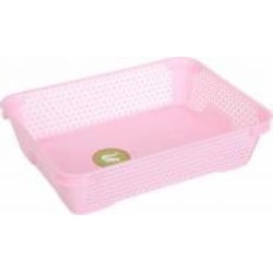 Корзина для хранения Keeeper для зберігання А-5 mini basket рожевий 70x265x200 мм