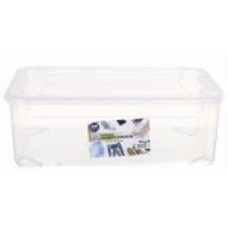 Контейнер для хранения Ал-Пластик Easy Box 31,5 л прозрачный 192x555x390 мм
