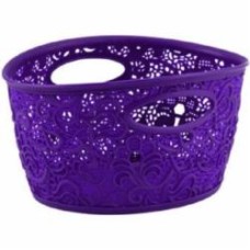 Корзина для хранения Curver Victoria mini фиолетовый 120x220x170 мм