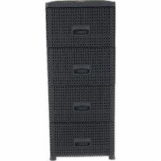 Комод RIO 8508BR на 4 шухляды KNIT антрацит 894x386x431 мм