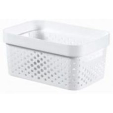 Корзина для хранения Curver 245674 Infinity 4,5 л белая 120x260x180 мм