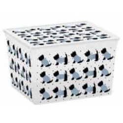Ящик для хранения KIS 241693 Cute Animals Cube 27 л 250x340x400 мм