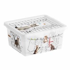 Ящик для хранения KIS 247176 Pets Collectoin XXS 2 л разноцветный 100x200x170 мм