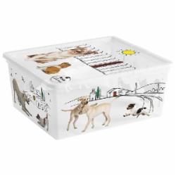 Ящик для хранения KIS 247181 Pets Collectoin M 18 л разноцветный 170x400x340 мм