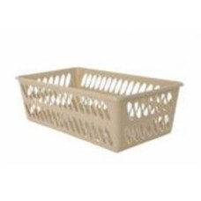 Корзина универсальная ММ-Пласт MM4beige бежевая 130x260x370 мм