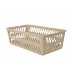 Корзина универсальная ММ-Пласт MM4beige бежевая 130x260x370 мм