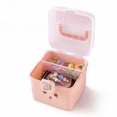 Ящик для хранения мелочей MVM PC-16 XS PINK 155x155x155 мм