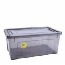 Ящик для хранения Алеана 124095 Smart Box 2,5л коричневый прозрачный 105x245x160 мм
