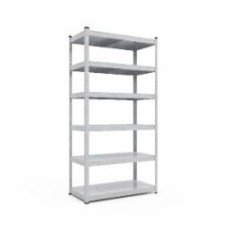 Стеллаж металлический Меткас Бюджет 2400x1200x600 мм оцинкованный металл полки 5 шт. цинк Стеллаж металлический Меткас Бюджет 2400x1200x600 мм оцинкованный металл полки 5 шт. цинк