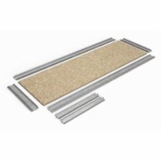 Полка Меткас Титан 100x1200x500 мм silver ДСП