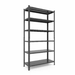Стеллаж металлический Меткас Кронос 2200x900x600 мм антрацит металл полки 6 шт. краска