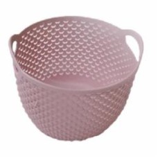 Корзина Ucsan Plastik DROP круглая розовый